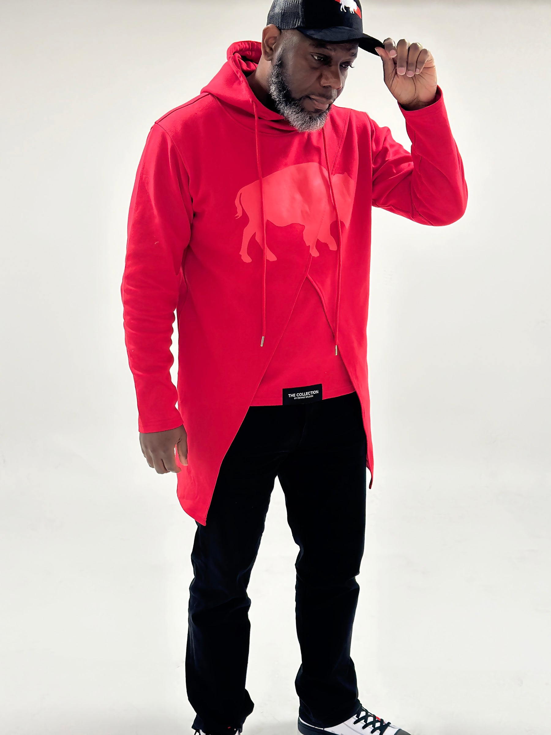 Crossover Red Bflo Hoodie