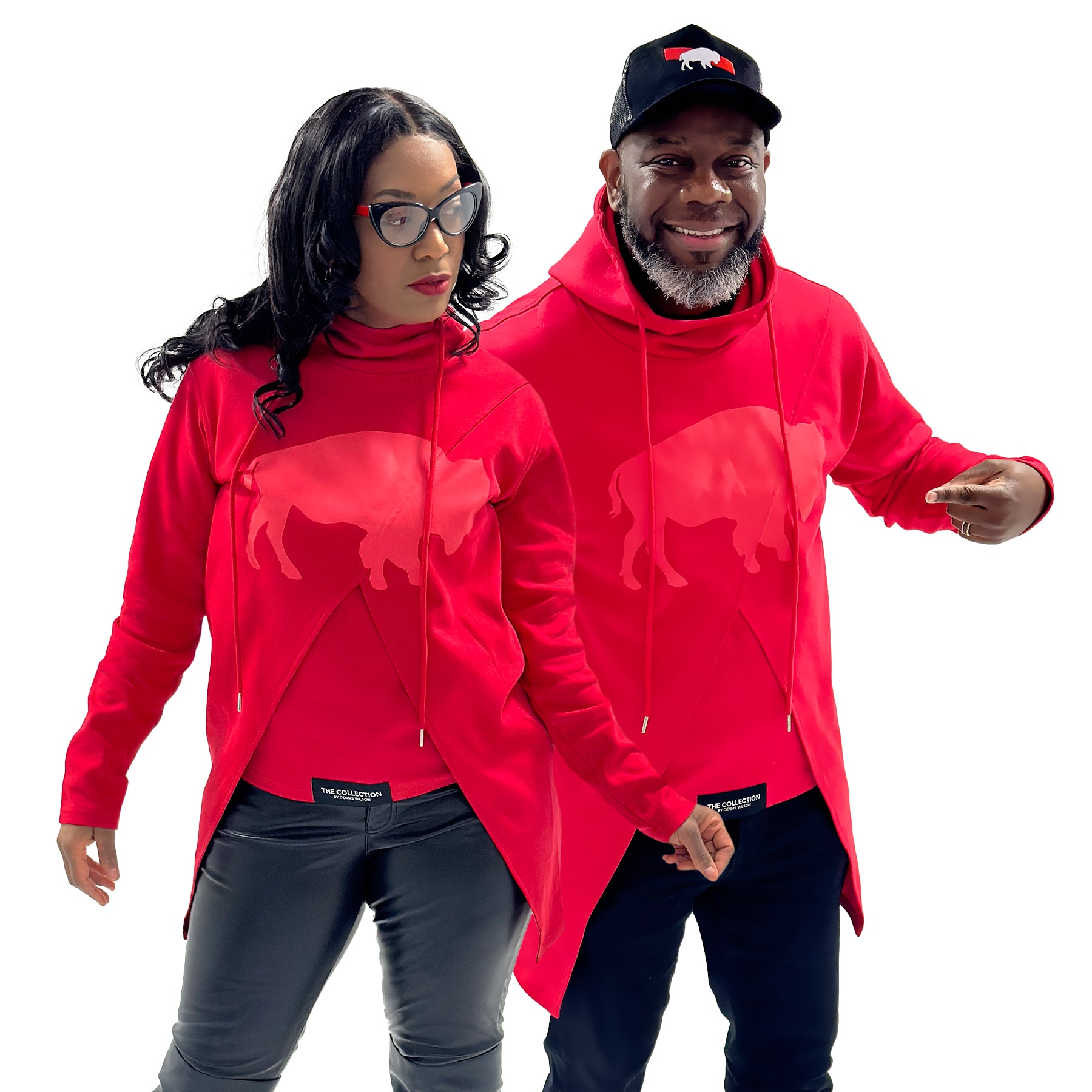 Crossover Red Bflo Hoodie