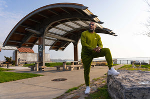 Hometown Casual Sweatsuit- Green