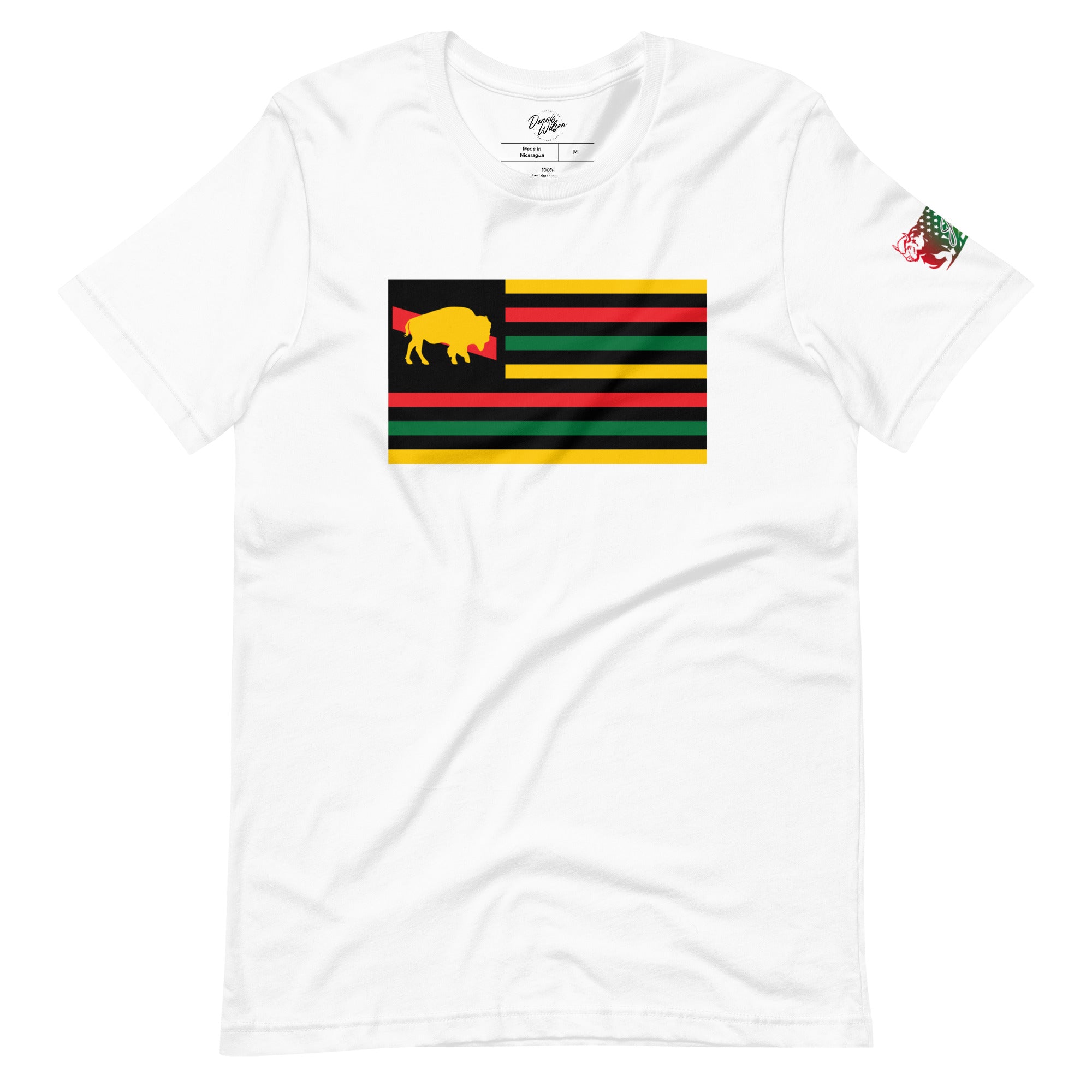 Juneteenth Buffalo Flag Unisex T-shirt